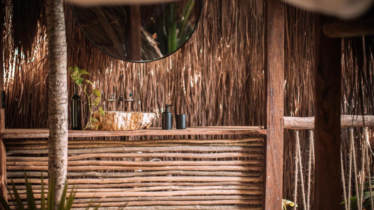 Отель Uman Glamping & Cenote Тулум Экстерьер фото