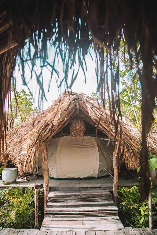 Отель Uman Glamping & Cenote Тулум Экстерьер фото