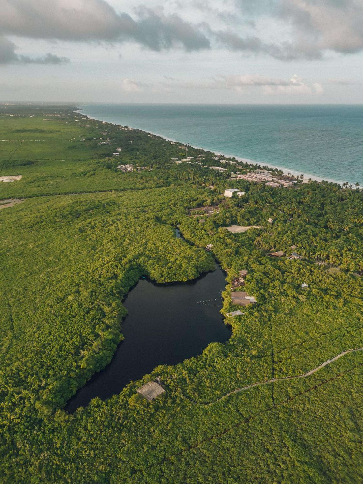Отель Uman Glamping & Cenote Тулум Экстерьер фото